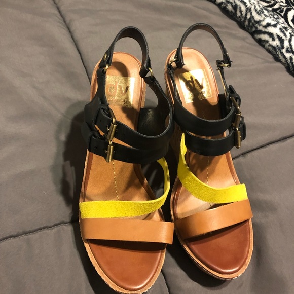 DV black brown wedges SALE - Picture 2 of 6